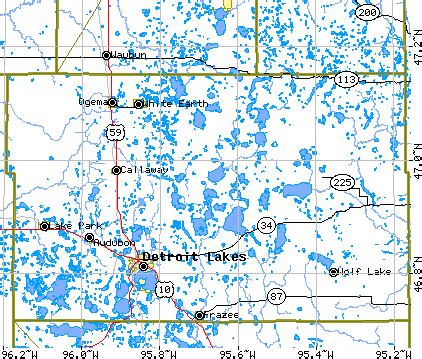 Maps of Becker County, Minnesota