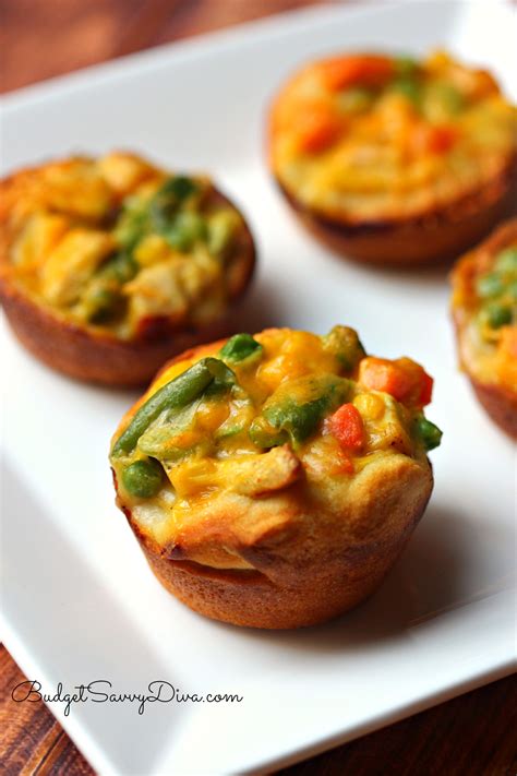 Mini Chicken Pot Pie Recipe - Budget Savvy Diva