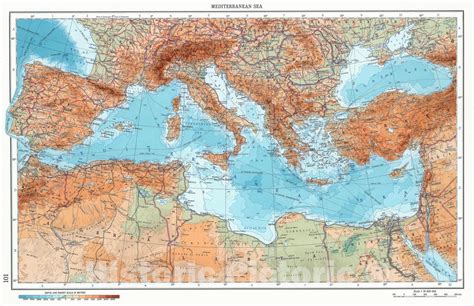 Mediterranean Sea World Map