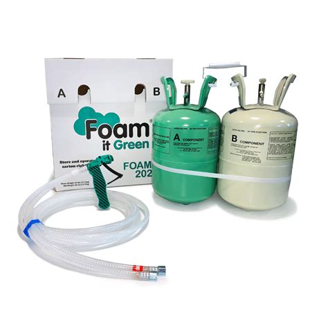 Foam It Green. Closed Cell High Density Spray Foam Kit 202HD - Foam It ...