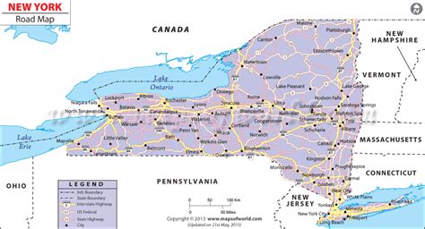 10+ Road map of upstate new york image HD – Wallpaper