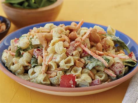 Easy Curry Chicken Pasta Salad Recipe - Suddenly Salad