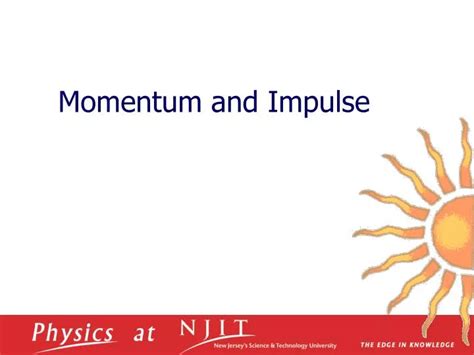 PPT - Momentum and Impulse PowerPoint Presentation, free download - ID ...