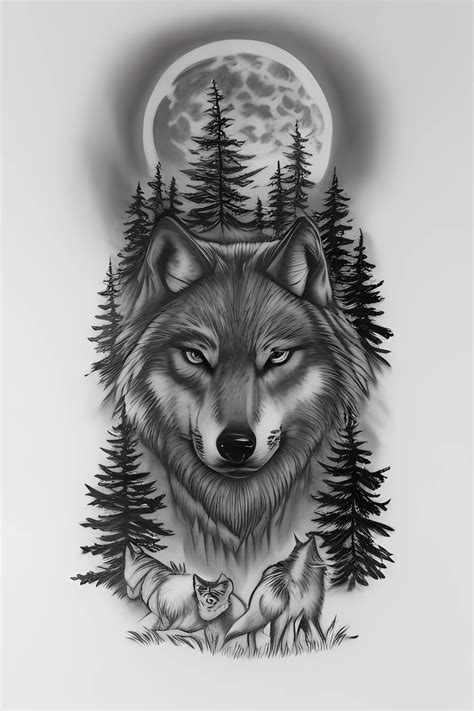 Wolf tattoo – Artofit