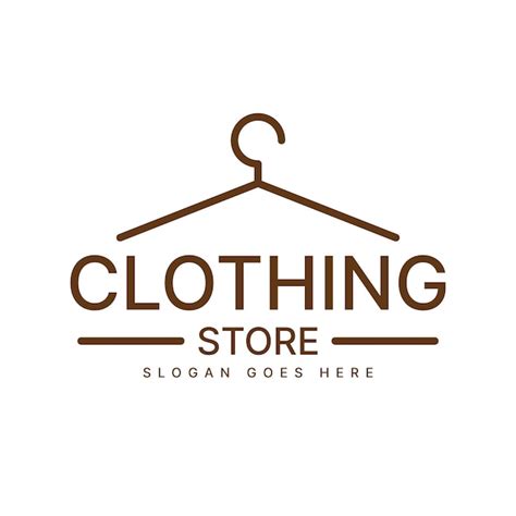 Premium Vector | Clothing store logo design inspiration vector illustration