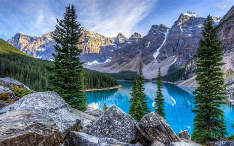 Herbert Lake Banff National Park Canada Wallpapers - Wallpaper Cave