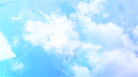 Realistic Nature Gradient Cloud Blue Clouds Powerpoint Background For ...