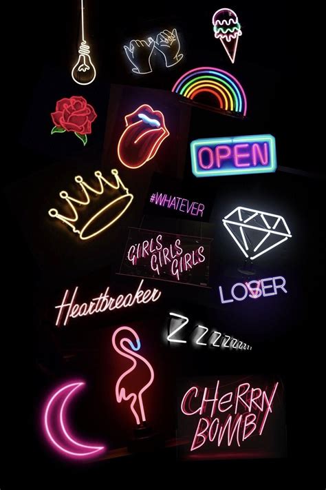 Neon Sign Aesthetic Wallpapers - Wallpaper Cave