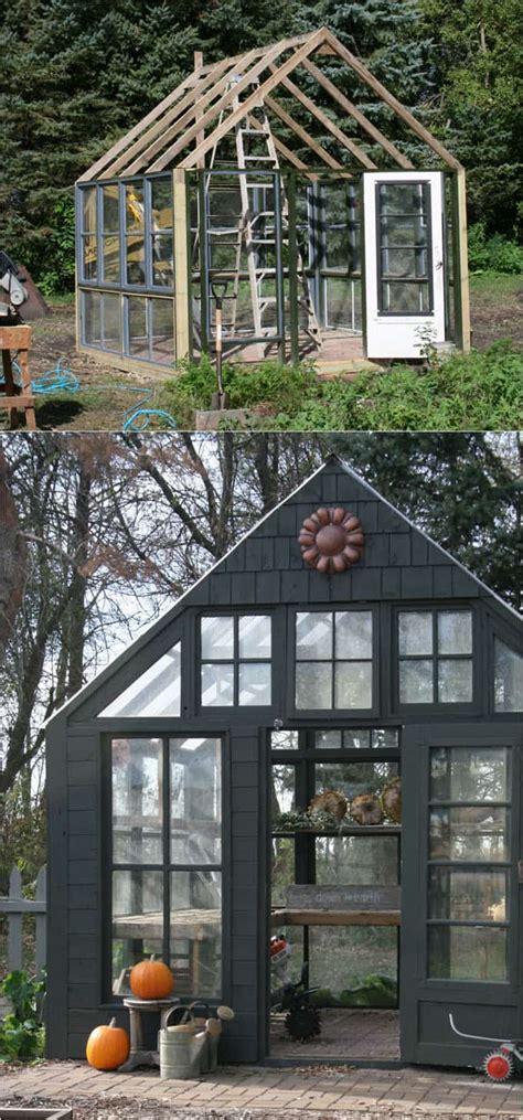 12 Most Beautiful DIY Shed Ideas with Reclaimed Windows - A Piece Of ...