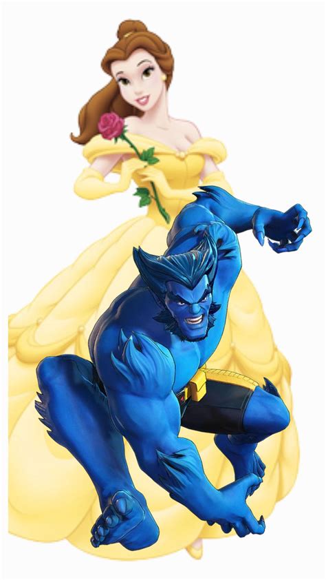 Belle and Beast by EBOTIZER on DeviantArt