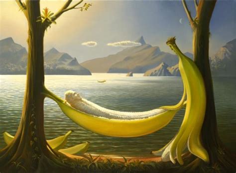 Banana Hammock - artist Vladimir Kush : r/Art