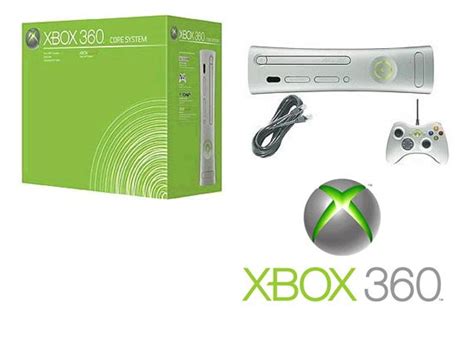 Xbox 360 Core Console Video Game System