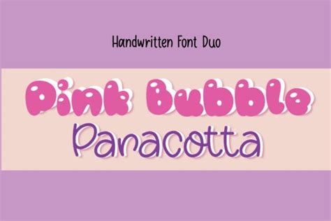 Pinkbubble Panacotta Font By Goodmoodtype · Creative Fabrica