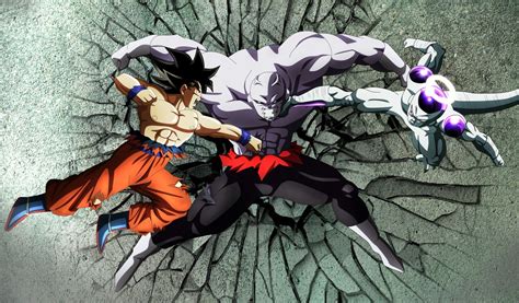 Jiren vs Goku and Frieza | Dragon ball super, Dragon ball, Dragon ball ...