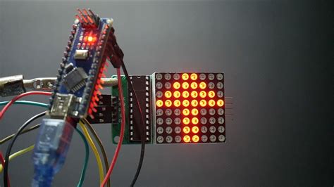 Led Matrix 8x8 Arduino Code