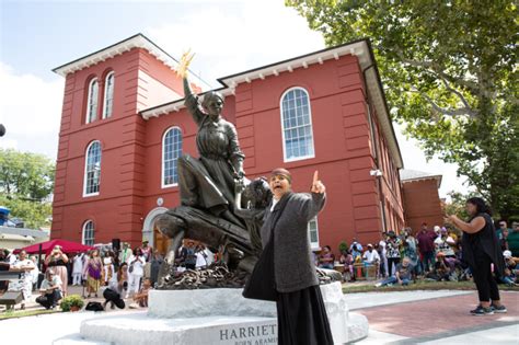 New Harriet Tubman statue installed in her homeland in Maryland