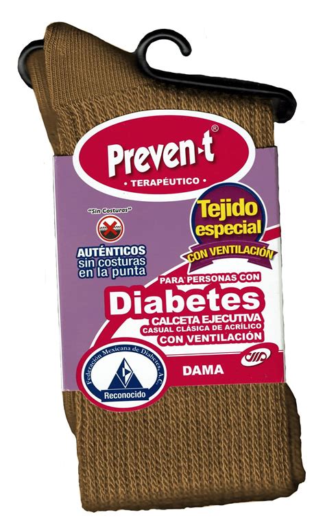 Women's Diabetic Foot Socks - Executive Size Dark Beige CH | Vented for ...