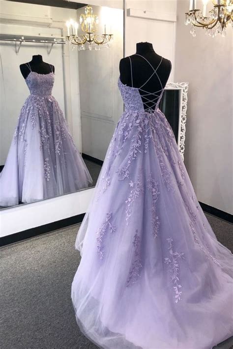 Fashion Criss-Cross Back Lavender Prom Dress – daisystyledress