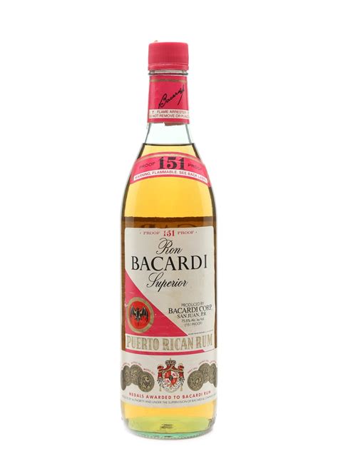 Bacardi 151 - Lot 35971 - Buy/Sell Rum Online