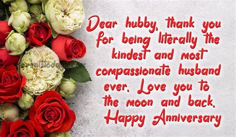 Happy Anniversary My Husband Wishes & Messages With Images