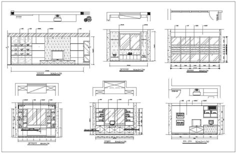 Interior Design CAD Design,Details,Elevation Collection】Residential ...