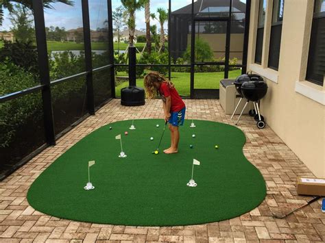 9′ x 15′ 5-Hole Pro Backyard or Indoor Putting Green – Made from the ...