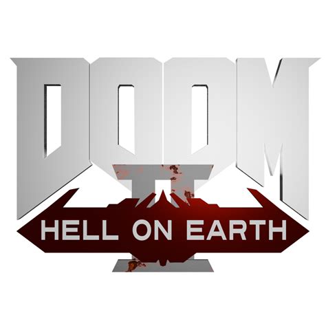 DOOM 2: Hell ON Earth logo in the style of Doom Eternal : r/Doom