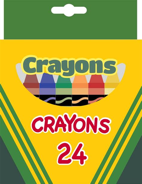 Crayola Crayon Box Svg