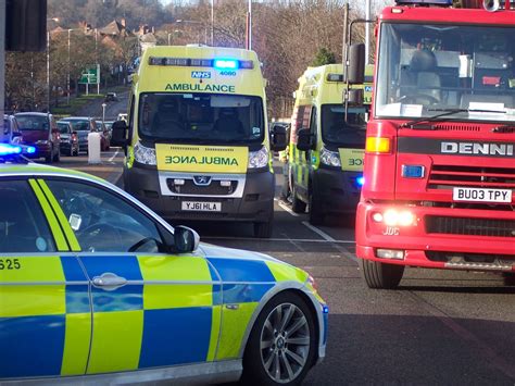 Ambulance + Fire + Police at Incident – West Midlands Ambulance Service ...