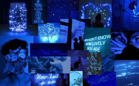 Laptop Blue Aesthetic Desktop Wallpaper - yuriblogspot22