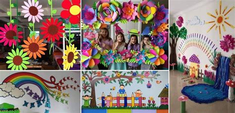 School Decoration Ideas for Spring Season - K4 Craft