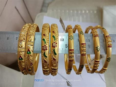 Designs Of Bangles In Gold With Weight Online | bellvalefarms.com