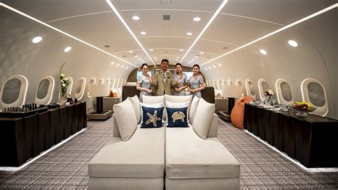 An Inside Look at the World's Only Private Boeing 787 Dreamliner Jumbo Jet