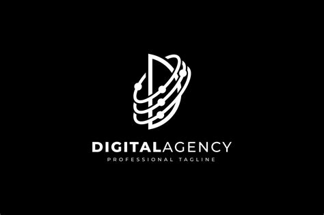 Digital Agency Logo by IRussu | Codester