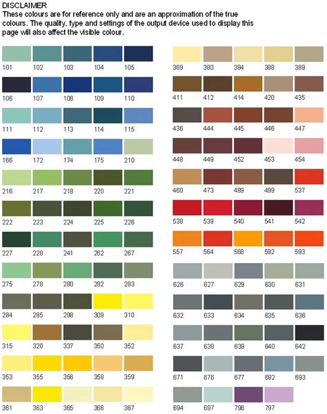 Jotun Color Chart Jotun Colour Chart Marine Paint Boat Paint Colour ...