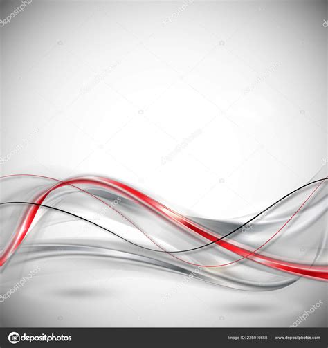 Abstract Background Grey Red Stock Vector Image by ©Agawos7 #225016658