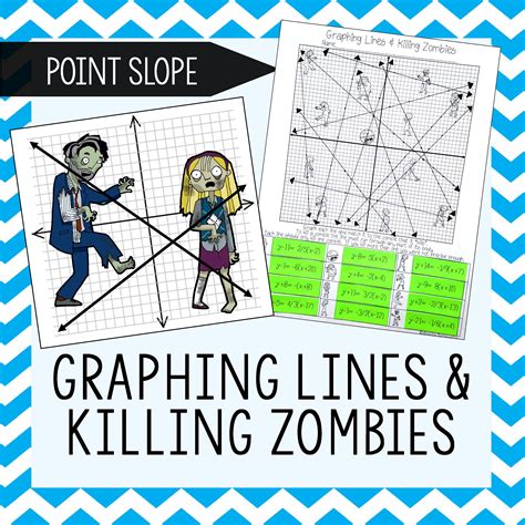 Graphing Lines & Zombies ~ Graphing Lines in Point Slope Form Activity ...