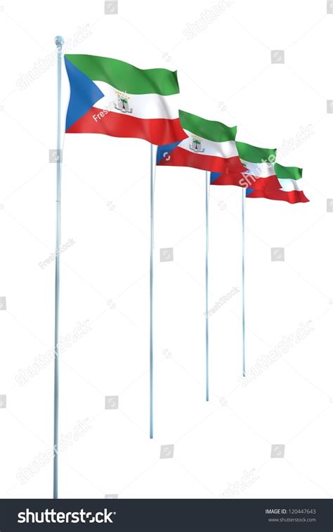 Equator Flag Detail Render Stock Illustration 120447643 | Shutterstock