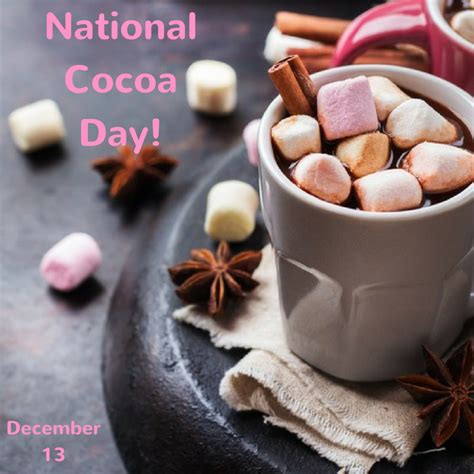 National Cocoa Day – Dec. 13 | mydentistsinfo