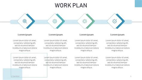 Work Plan PowerPoint Template | Free PowerPoint Template