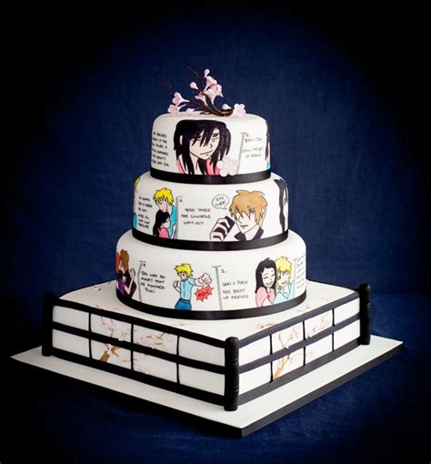 anime themed wedding cake - Jeanmarie Horvath