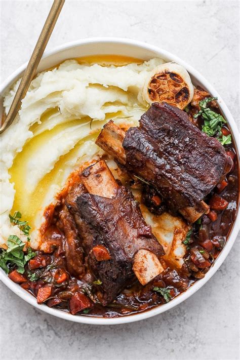 Braised Beef Short Ribs - The Wooden Skillet