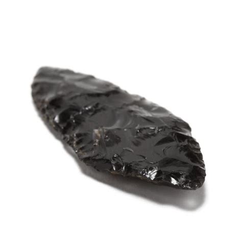 Obsidian Spear Point From Old Collection (Lot 3097 - Single-Owner ...