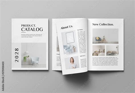 Product Catalog Template Stock Template | Adobe Stock