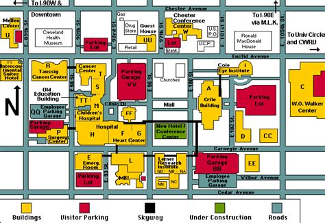 Cleveland Clinic Main Campus Map ~ AFP CV