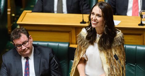 Jacinda Ardern’s Farewell Speech Came With a Poignant Fashion Choice