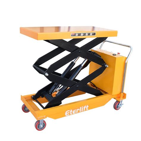 China Customized Electric Lift Cart For Material Handling Manufacturers ...