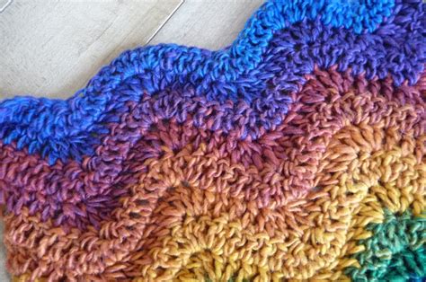 Crochet Ripple Afghan Pattern Tutorial - Patricia Sinclair's Coloring Pages