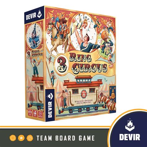 3 Ring Circus - Team Board Game