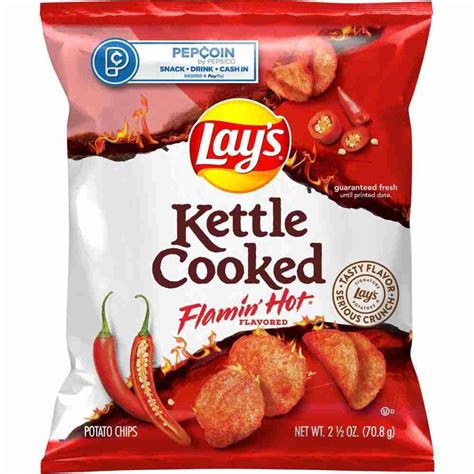 Lays Kettle Cooked Flamin Hot - Buscemis Livonia